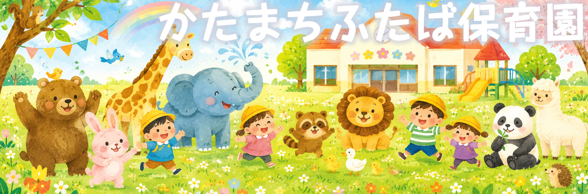 ふたば保育園 園児募集中